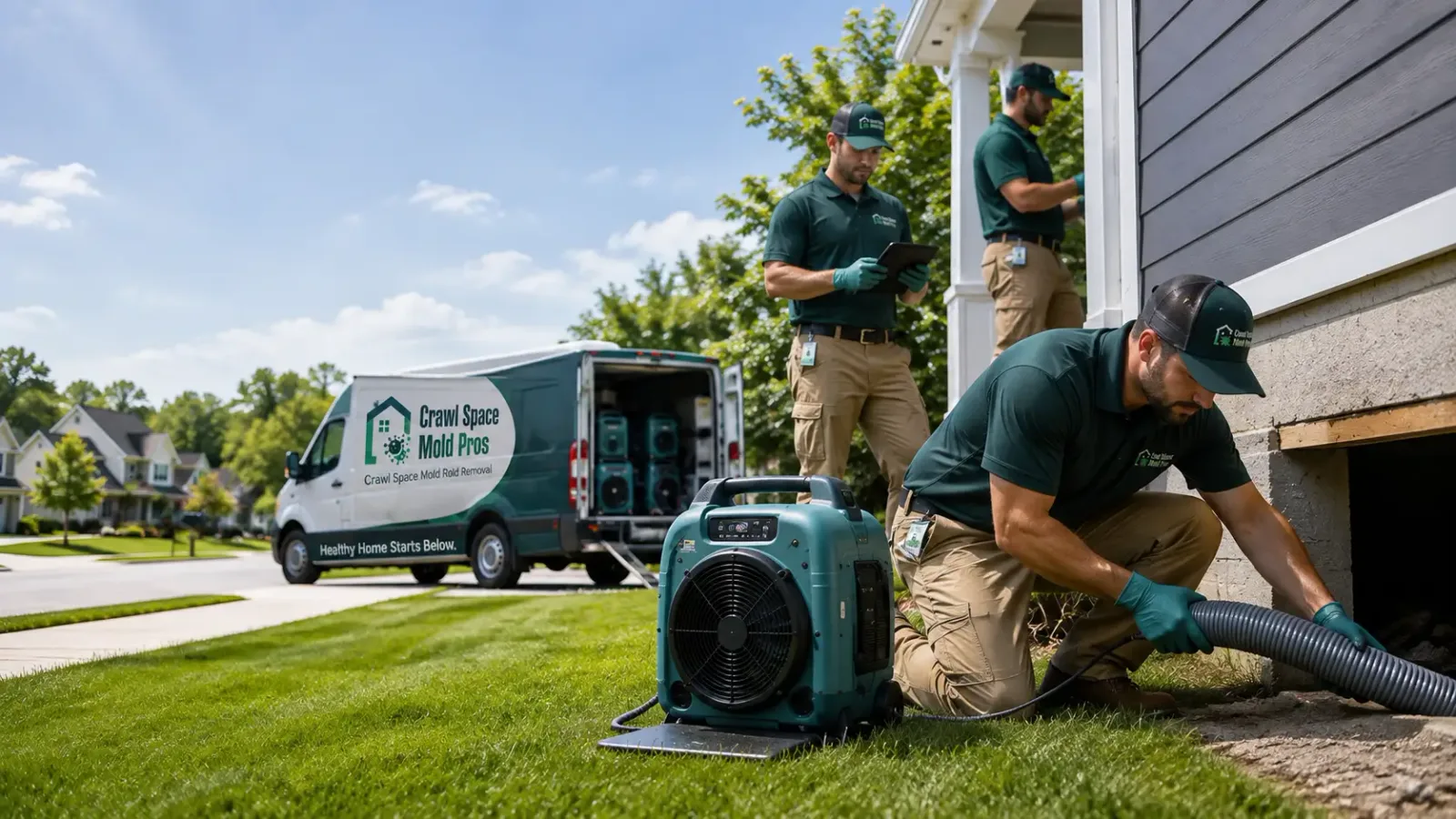 Crawl Space Mold Removal in Salem, UT